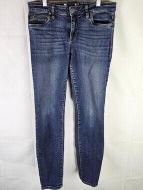 Kut from the Kloth Skinny Jeans Womens 4 Casual Western Streetwear Grunge Denim